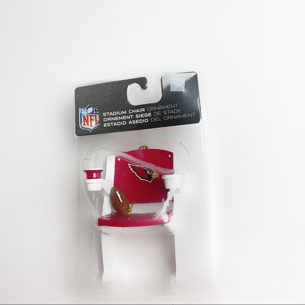 Cardinals stadium chair Christmas ornament